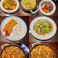 可能是粥、麵、豆腐、拉麵、炒麵、火鍋和文字的圖像