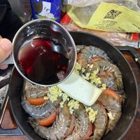 可能是蝦和文字的圖像