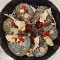 可能是蝦和西班牙大鍋飯的圖像