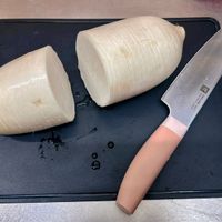 可能是刀和食物的圖像