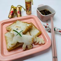 可能是豆腐和文字的圖像