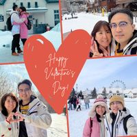 可能是一或多人、滑雪坡和文字的圖像