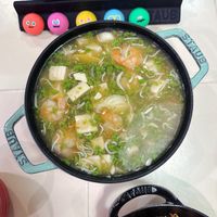 可能是粥、豆腐、炒飯和文字的圖像