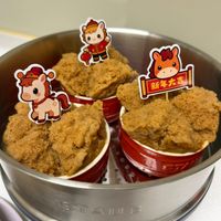 可能是戚風蛋糕、燕麥餅乾和文字的圖像