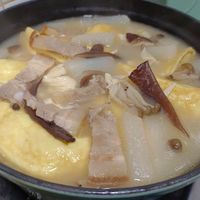 可能是豆腐、香菇和粥的圖像