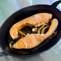 可能是煙燻鮭魚的圖像