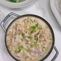 可能是義大利麵、豆腐和香菇的圖像