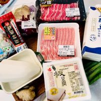 可能是豆腐、火鍋和文字的圖像