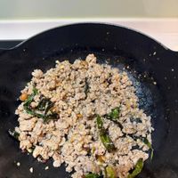 可能是炒飯和北非小米飯的圖像
