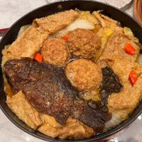 可能是豆腐和燉小牛膝的圖像