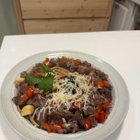 可能是義大利麵的圖像