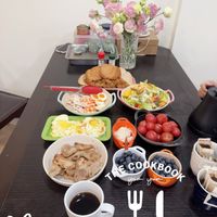 可能是豆腐和顯示的文字是「 THEC THE RECOLKBOOK COOKBOcK yum yum yumyum yur ۳۱ W O2026.0308 2026.03.08 」的圖像