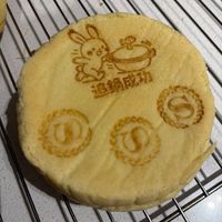 可能是戚風蛋糕和文字的圖像