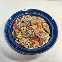 可能是義大利麵的圖像