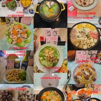 可能是炒麵、火鍋、豆腐、拉麵、麵和文字的圖像