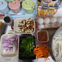 可能是豆腐、麵和拉麵的圖像