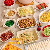 可能是‎火鍋、豆腐、起司火鍋和‎顯示的文字是「 ‎ل cTAuO 清明連假 包潤餅捲囉！ STADE‎ 」‎‎ 的圖像