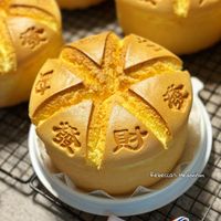 可能是戚風蛋糕、舒芙蕾和顯示的文字是「寄 安 泰財 見ず Rebecca's Rebecca'sHedorism Hedonism quess 」的圖像