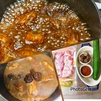 可能是燉小牛膝和顯示的文字是「 STAUE PhotoGridn JAs 」的圖像