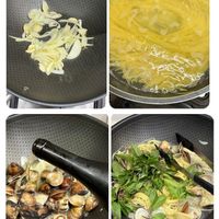 可能是香菇和義大利麵的圖像