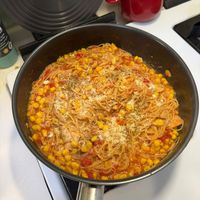 可能是豆煮玉米的圖像
