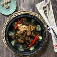 可能是豆腐和肉排的圖像