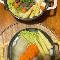 可能是豆腐、火鍋和拉麵的圖像