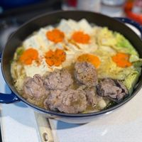 可能是麵和水波蛋的圖像