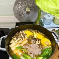 可能是火鍋和豆腐的圖像