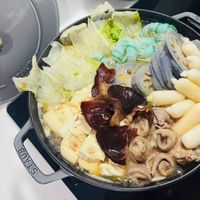可能是火鍋和豆腐的圖像
