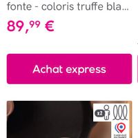 可能是泡茶器和顯示的文字是「 x2 n le お山 I ジ TAUS 000000 Cocotte à riz ronde- fonte- coloris truffe bla... 89,99€ Achat Achatexpress express x2 ell 삼성동한소국법에 おでかンを Cocotte Cocotteàrizronde- à riz ronde- fonte- sorbet rose 89,99€ € 」的圖像