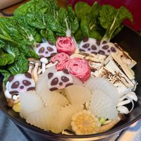 可能是火鍋和豆腐的圖像