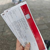 可能是一或多人、票根和文字的圖像