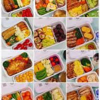 可能是豆腐、炒麵和文字的圖像