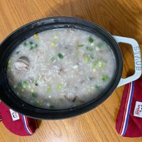 可能是粥和文字的圖像