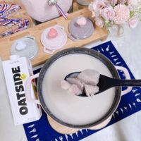 可能是粥、豆腐和文字的圖像