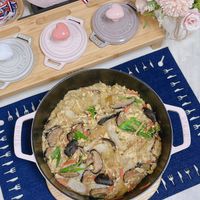 可能是香菇、豆腐和文字的圖像