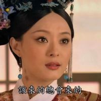 可能是顯示的文字是「警.甄媛傳 該來的總會來的」的圖像