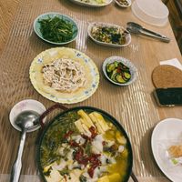可能是拉麵、豆腐和火鍋的圖像