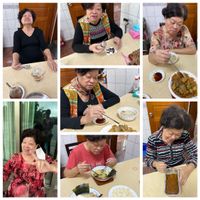 可能是一或多人和炒麵的圖像