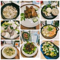 可能是火鍋、豆腐、麵和文字的圖像