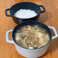 可能是粥和豆腐的圖像