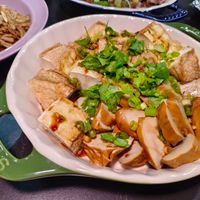 可能是豆腐和香菇的圖像