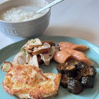 可能是香菇和粥的圖像