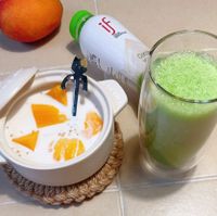 可能是飲料和文字的圖像