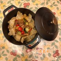 可能是火鍋、豆腐和文字的圖像