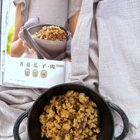 可能是炒飯、燕麥餅乾和文字的圖像