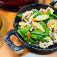 可能是豆腐和西班牙大鍋飯的圖像