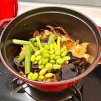 可能是豆腐和香菇的圖像