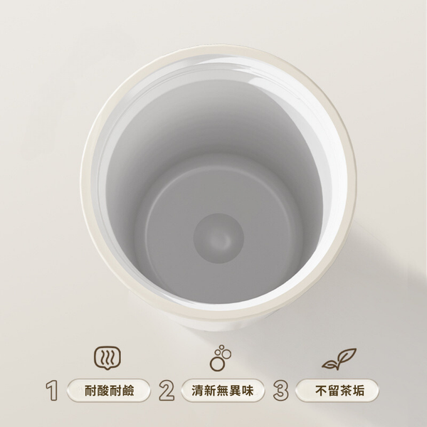 【amz嚴選】氣質雅緻_鈴蘭花保溫杯